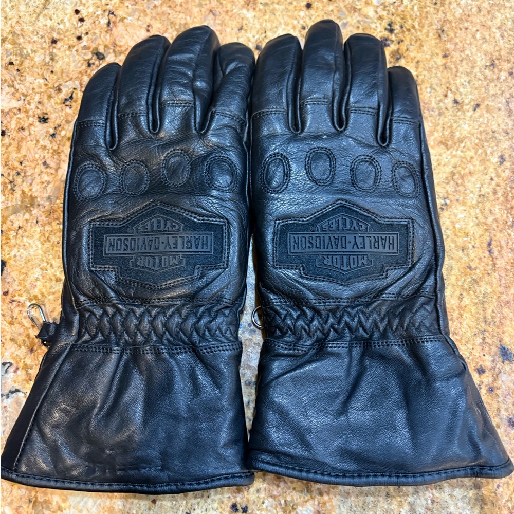 Harley-Davidson Black Riding Gloves